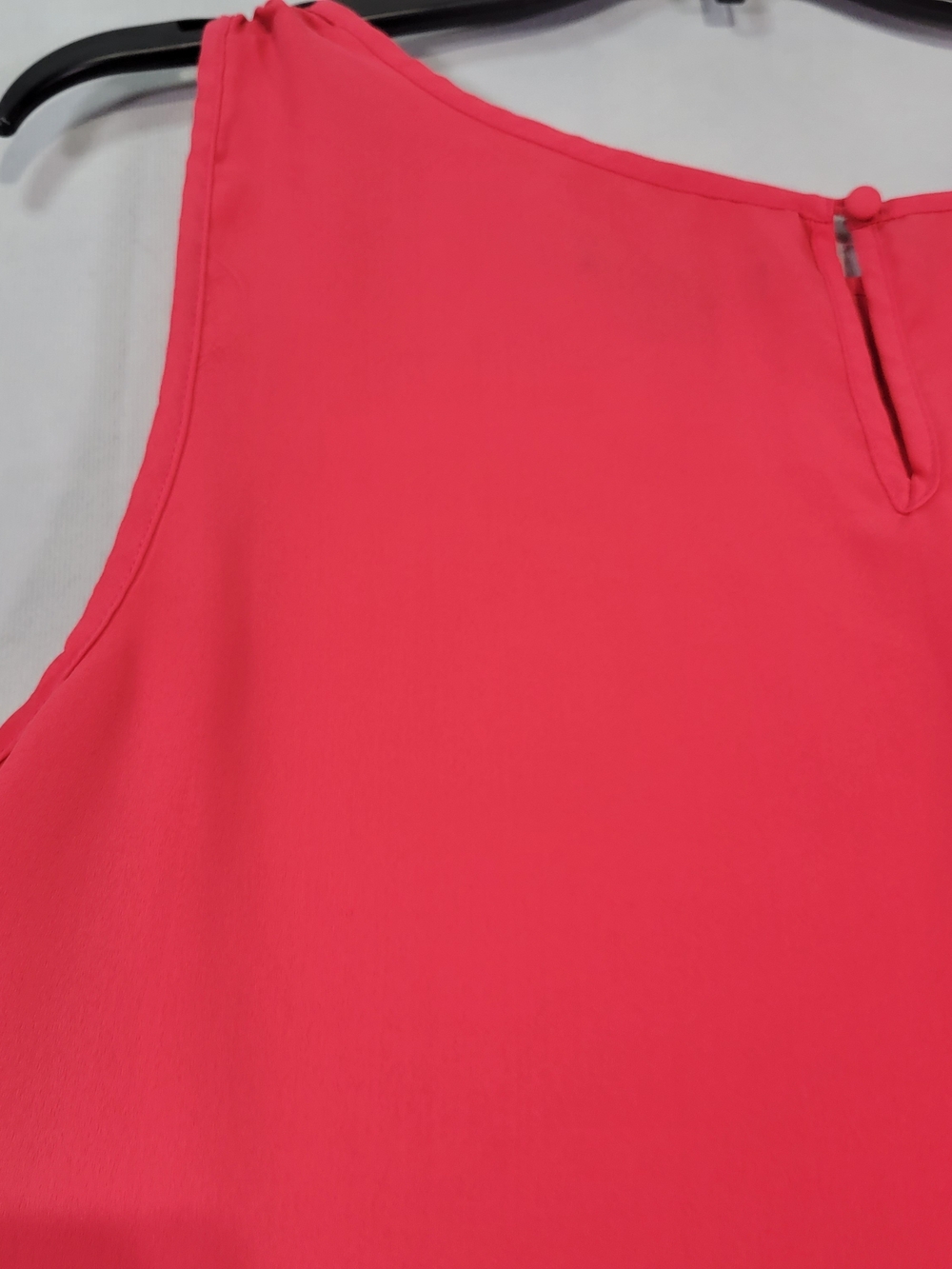 Cable & Gauge Bright Coral Pink Blouse - Picture 8 of 11